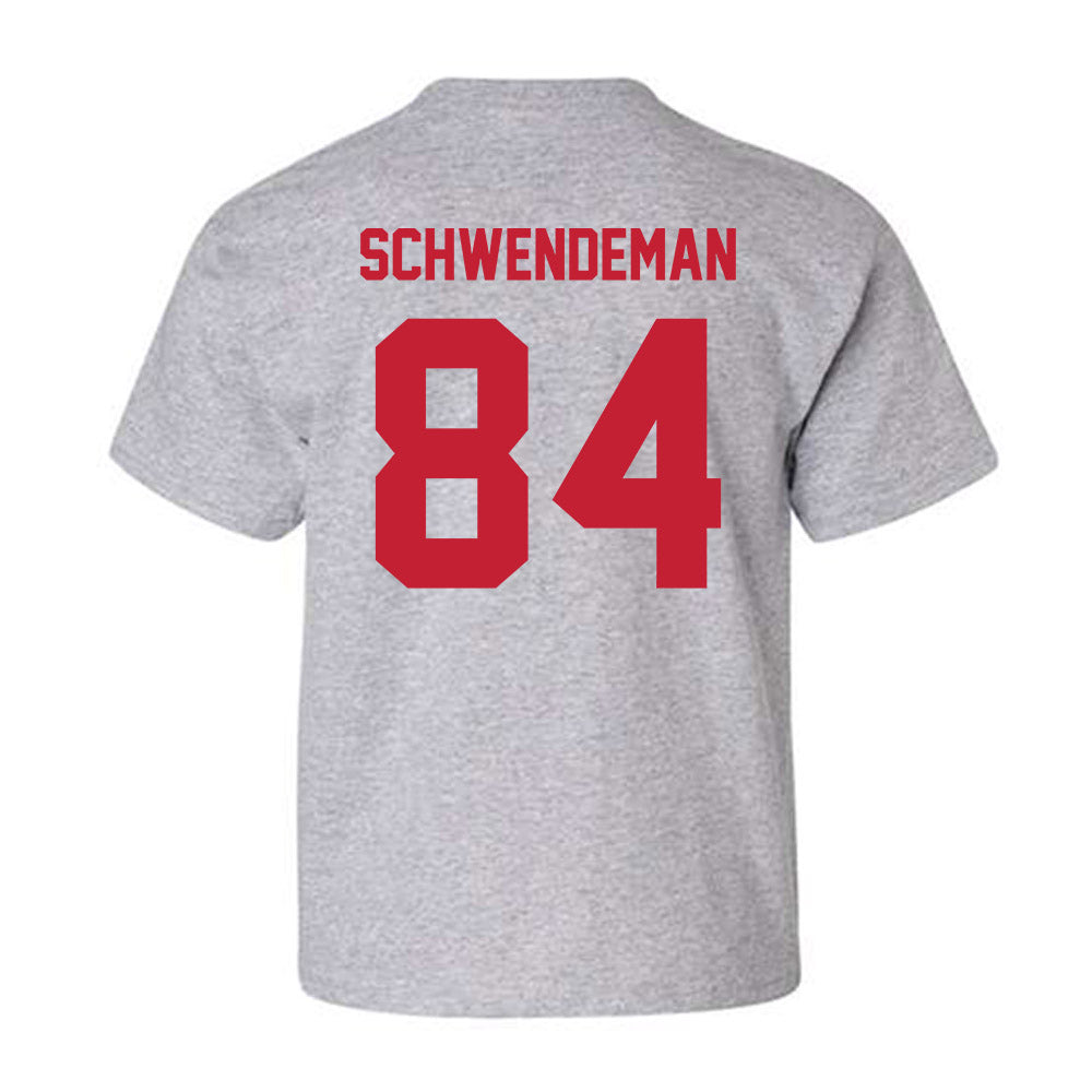 Wisconsin - NCAA Football : Ryan Schwendeman - Classic Shersey Youth T-Shirt-1