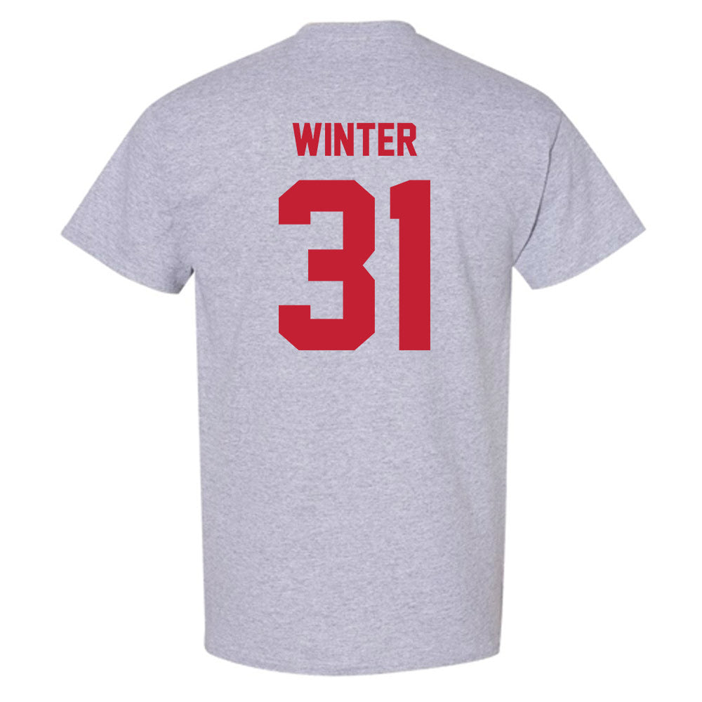 Wisconsin - NCAA Men's Basketball : Nolan Winter - Classic Shersey T-Shirt-1