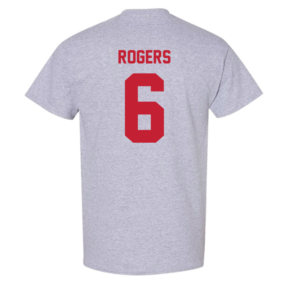 Wisconsin - NCAA Women's Soccer : Jane Rogers - Classic Shersey T-Shirt-1