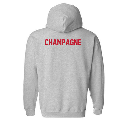 Wisconsin - NCAA Women's Rowing : Valerie Champagne - Classic Shersey Hooded Sweatshirt-1