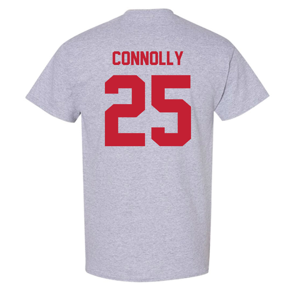 Wisconsin - NCAA Women's Soccer : Erin Connolly - Classic Shersey T-Shirt-1