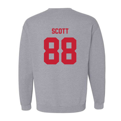 Wisconsin - NCAA Women's Volleyball : Kymora Scott - Classic Shersey Crewneck Sweatshirt-1