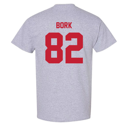 Wisconsin - NCAA Football : Emmett Bork - Classic Shersey T-Shirt-1