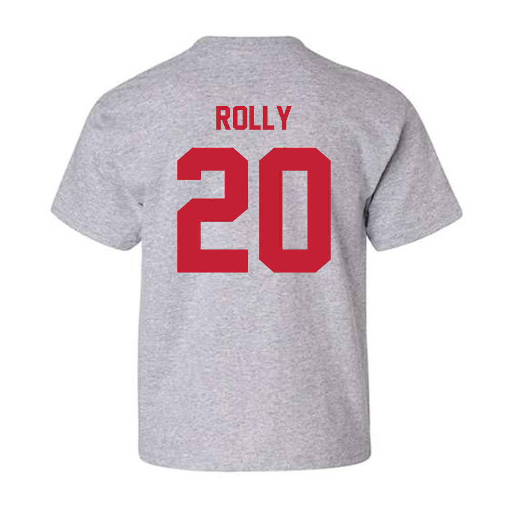 Wisconsin - NCAA Women's Soccer : Calypso Rolly - Classic Shersey Youth T-Shirt-1