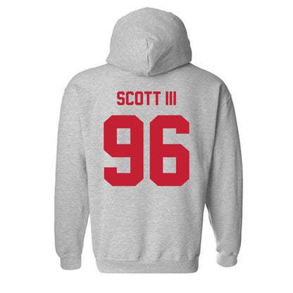 Wisconsin - NCAA Football : Arthur Scott III - Classic Shersey Hooded Sweatshirt-1
