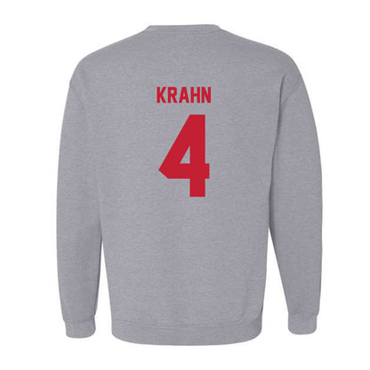 Wisconsin - NCAA Women's Basketball : Lily Krahn - Classic Shersey Crewneck Sweatshirt-1