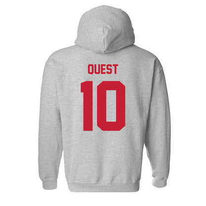Wisconsin - NCAA Women's Volleyball : Madison Quest - Classic Shersey Hooded Sweatshirt-1