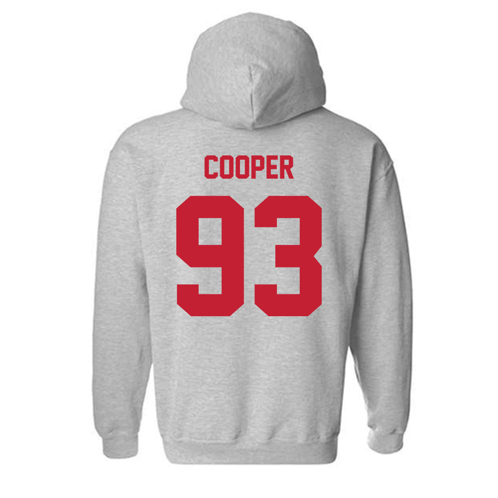 Wisconsin - NCAA Football : DeNigel Cooper - Classic Shersey Hooded Sweatshirt-1