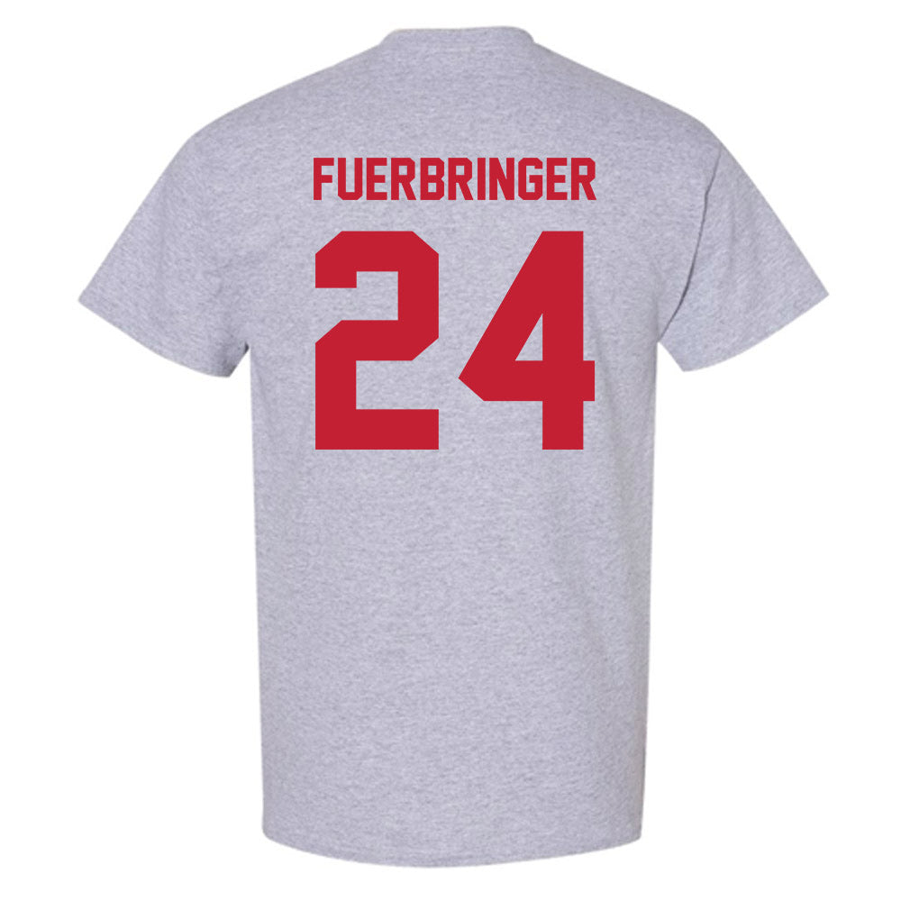 Wisconsin - NCAA Women's Volleyball : Charlie Fuerbringer - Classic Shersey T-Shirt-1