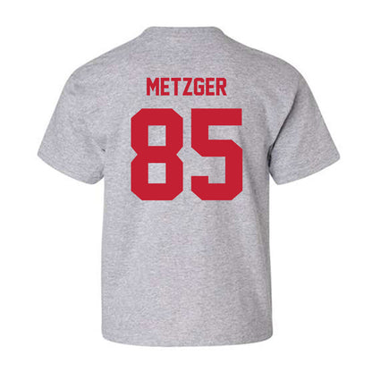 Wisconsin - NCAA Football : Hayden Metzger - Classic Shersey Youth T-Shirt-1