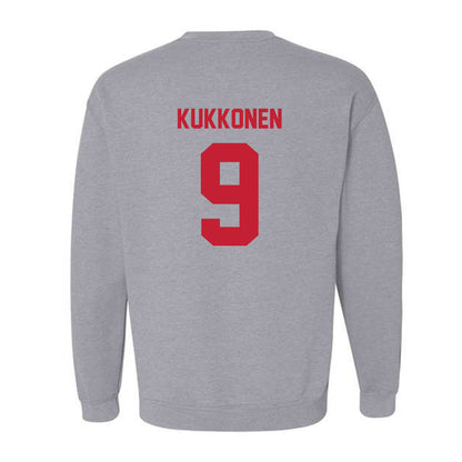 Wisconsin - NCAA Men's Ice Hockey : Kyle Kukkonen - Classic Shersey Crewneck Sweatshirt-1