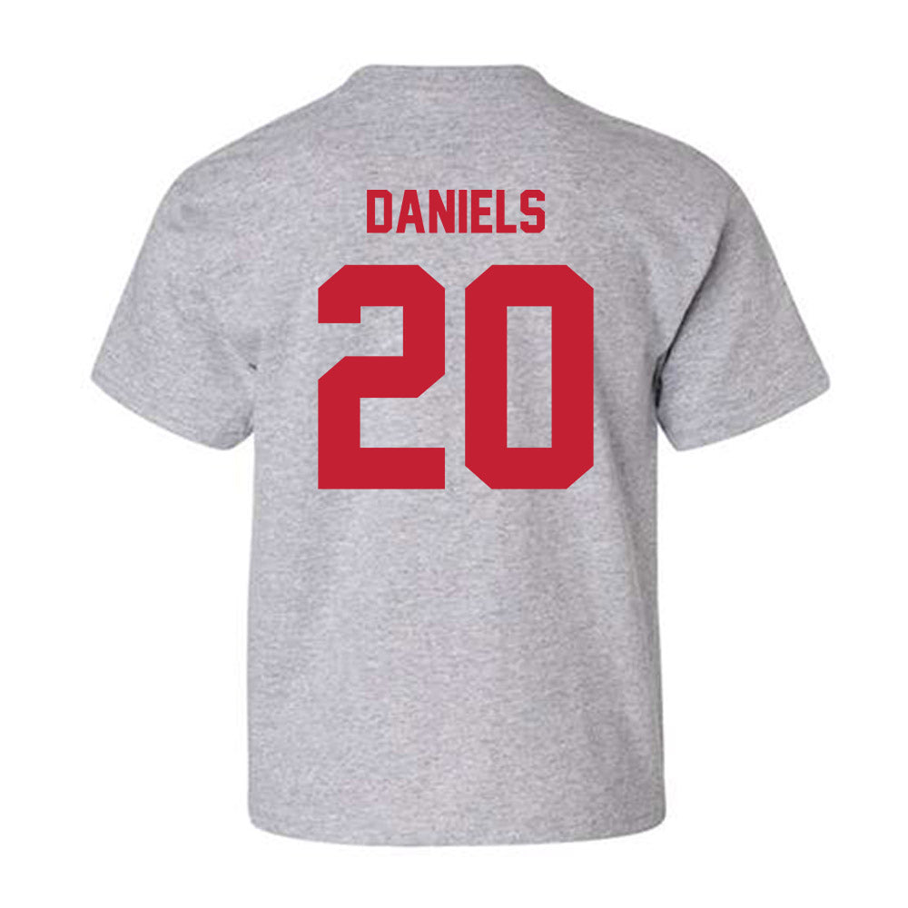 Wisconsin - NCAA Women's Basketball : Kyrah Daniels - Classic Shersey Youth T-Shirt-1