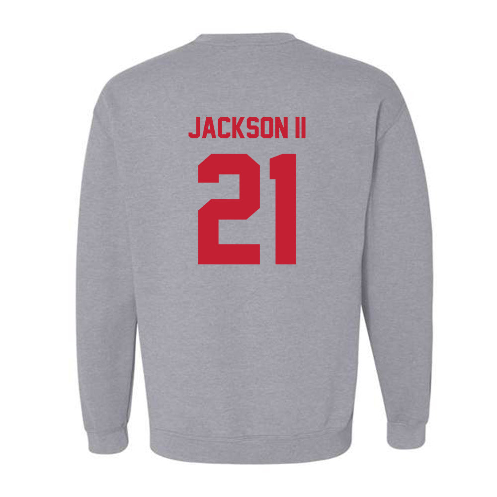 Wisconsin - NCAA Football : Bryan Jackson II - Classic Shersey Crewneck Sweatshirt-1