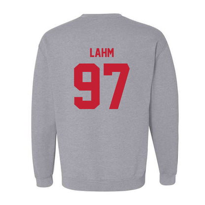 Wisconsin - NCAA Football : Gavin Lahm - Classic Shersey Crewneck Sweatshirt-1