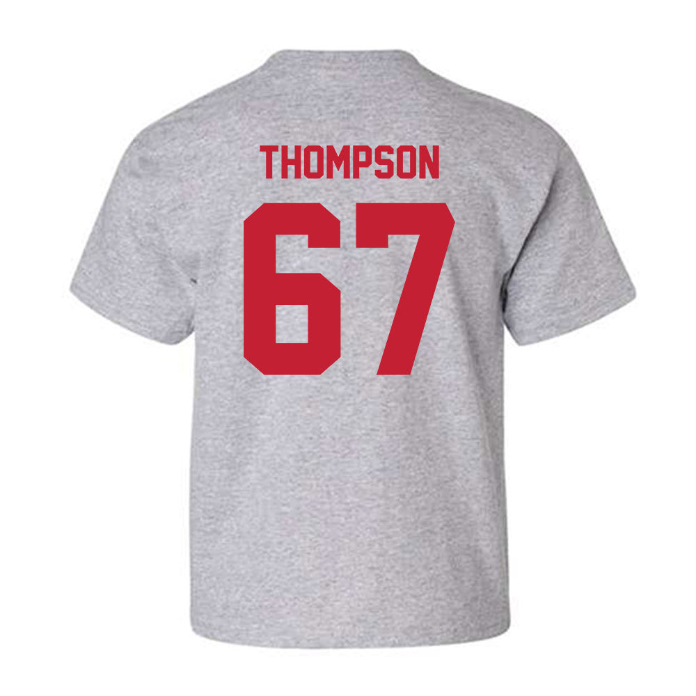 Wisconsin - NCAA Women's Volleyball : Halle Thompson - Classic Shersey Youth T-Shirt-1
