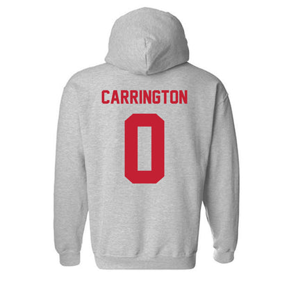 Wisconsin - NCAA Men's Basketball : Braeden Carrington - Classic Shersey Hooded Sweatshirt-1