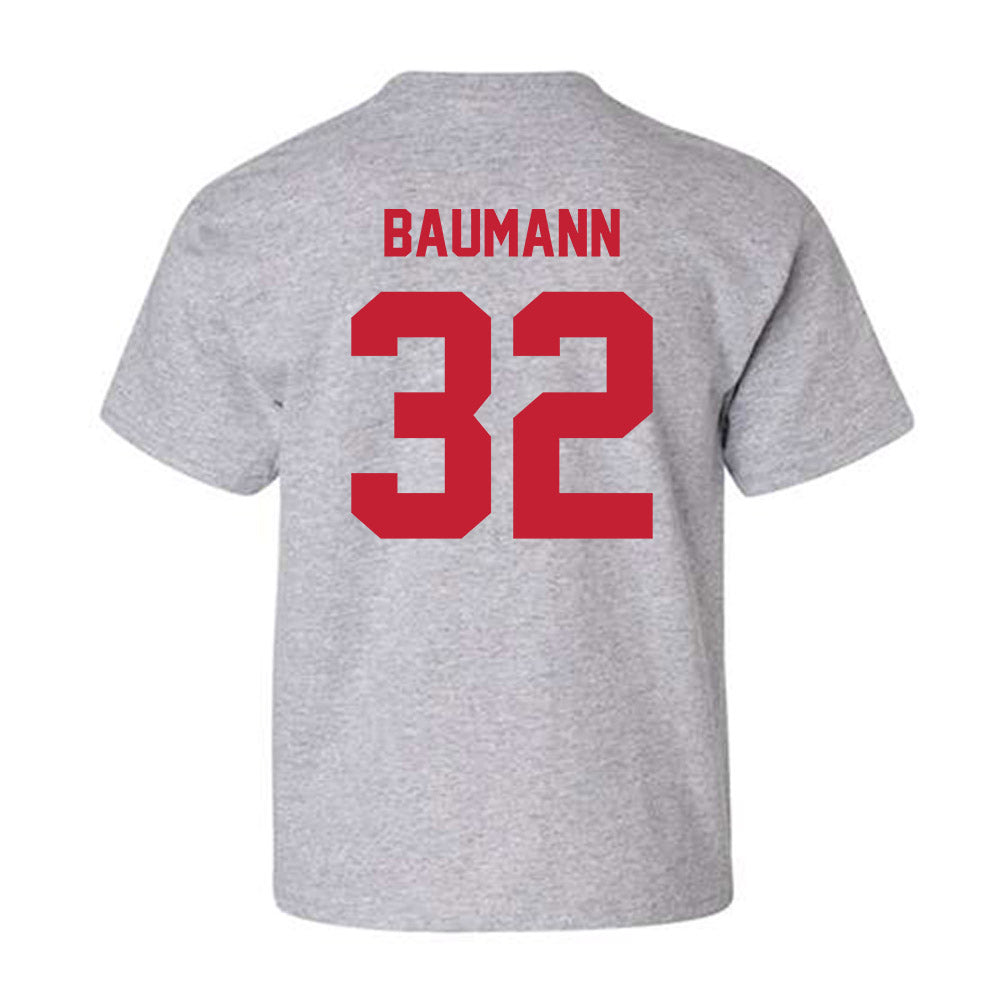 Wisconsin - NCAA Women's Soccer : Hailey Baumann - Classic Shersey Youth T-Shirt-1