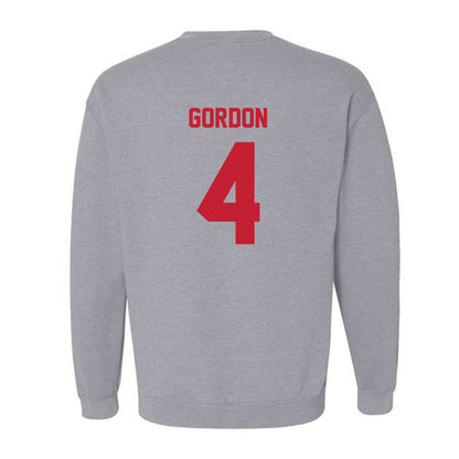 Wisconsin - NCAA Women's Soccer : Taylor Gordon - Classic Shersey Crewneck Sweatshirt-1