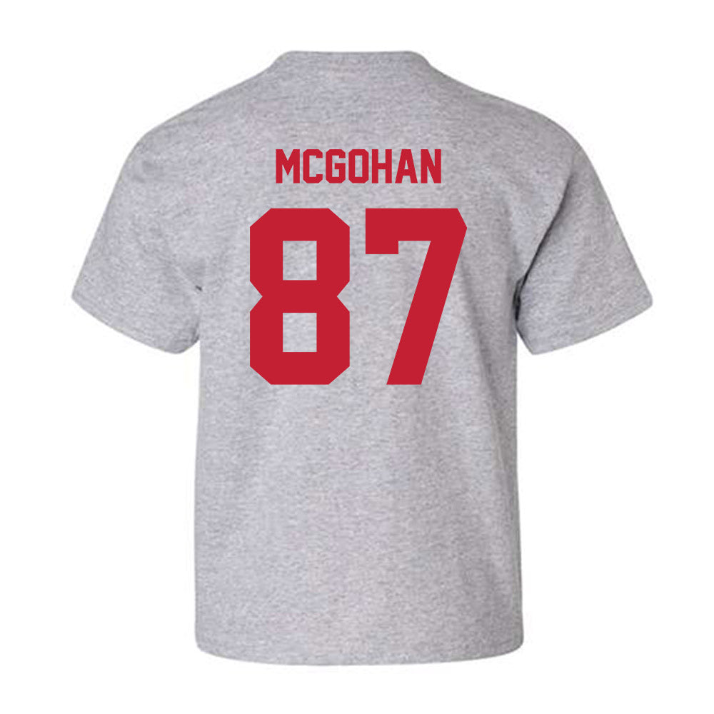 Wisconsin - NCAA Football : Jackson McGohan - Classic Shersey Youth T-Shirt-1