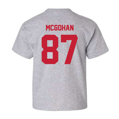 Wisconsin - NCAA Football : Jackson McGohan - Classic Shersey Youth T-Shirt-1