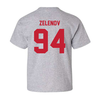 Wisconsin - NCAA Men's Ice Hockey : Vasily Zelenov - Classic Shersey Youth T-Shirt-1