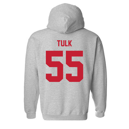 Wisconsin - NCAA Men's Ice Hockey : Oliver Tulk - Classic Shersey Hooded Sweatshirt-1