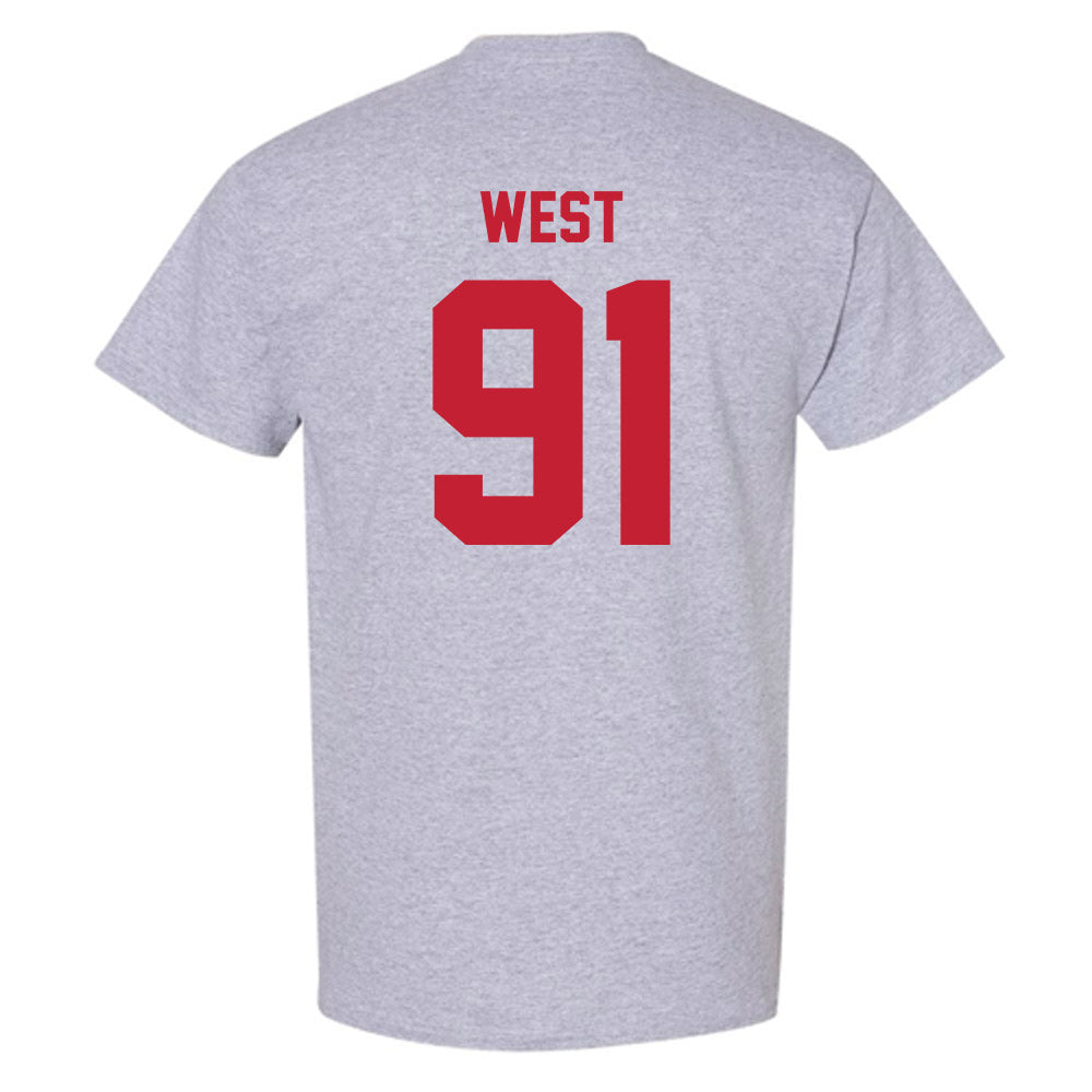 Wisconsin - NCAA Football : Sean West - Classic Shersey T-Shirt-1