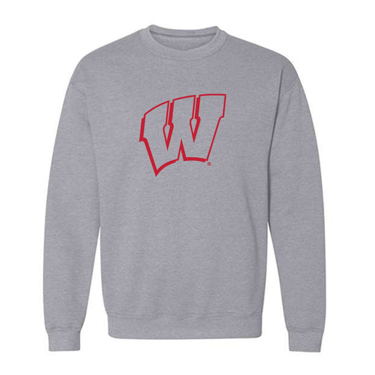 Wisconsin - NCAA Men's Basketball : Eian Elmer - Classic Shersey Crewneck Sweatshirt-0