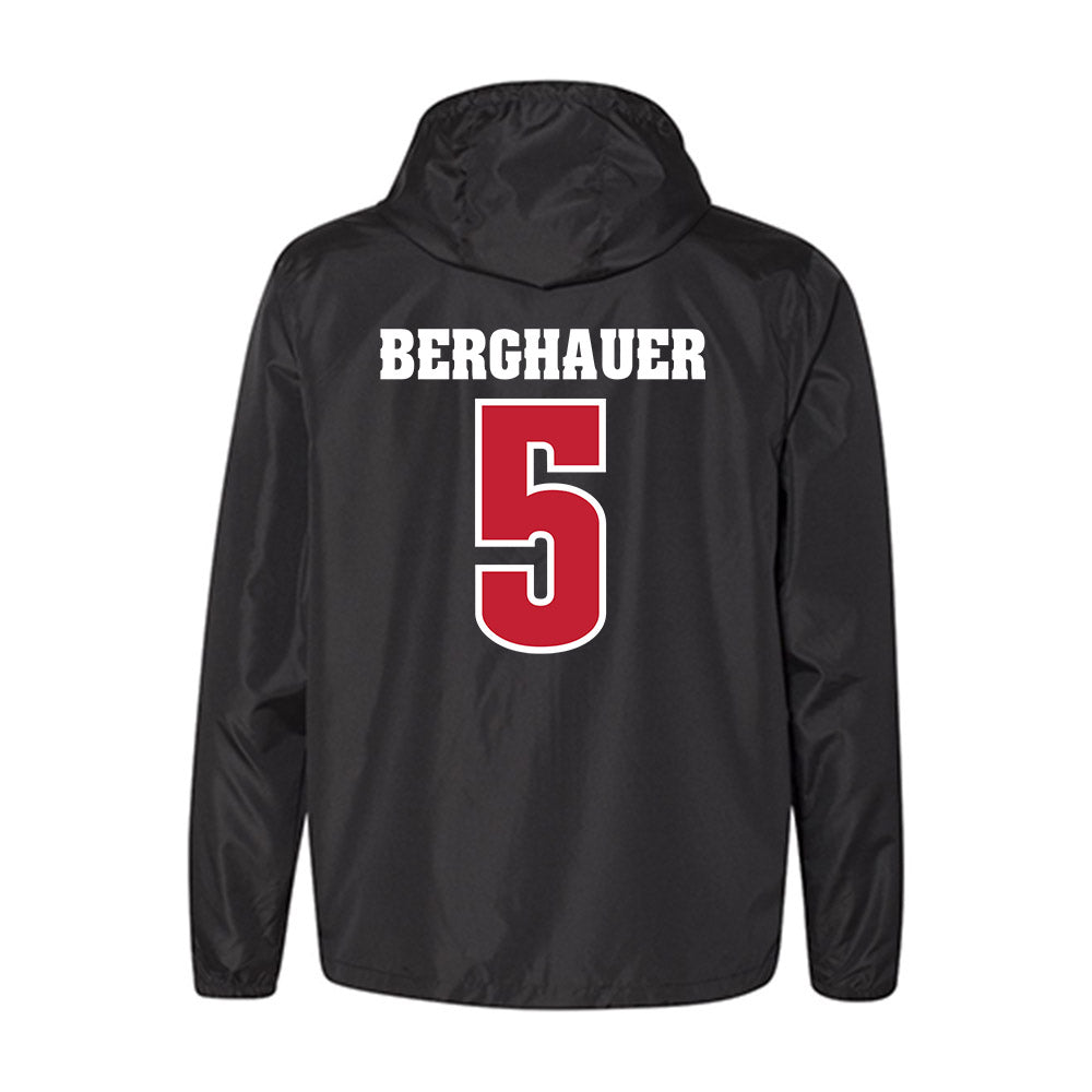 Wisconsin - NCAA Men's Soccer : Ryan Berghauer - Windbreaker-1