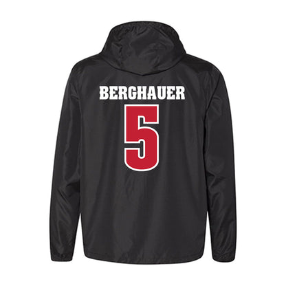 Wisconsin - NCAA Men's Soccer : Ryan Berghauer - Windbreaker-1