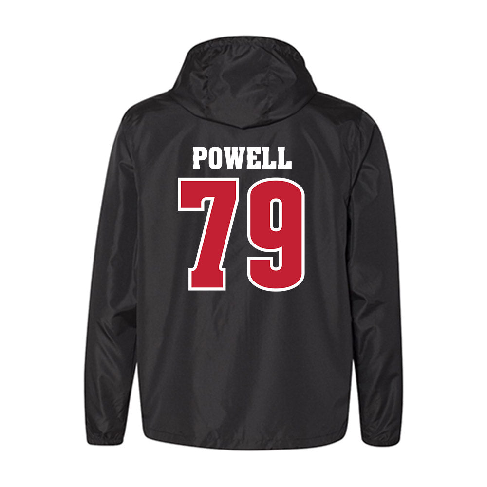 Wisconsin - NCAA Football : Logan Powell - Windbreaker-1