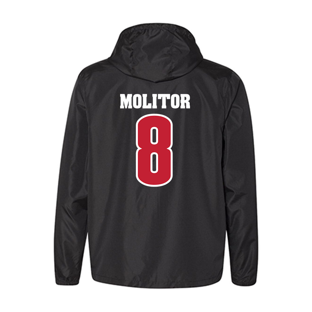 Wisconsin - NCAA Softball : Kylee Molitor - Windbreaker-1