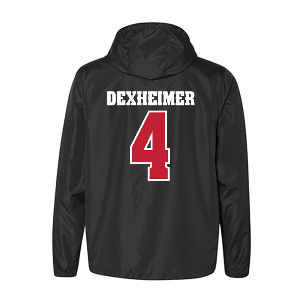 Wisconsin - NCAA Men's Ice Hockey : Ben Dexheimer - Windbreaker-1