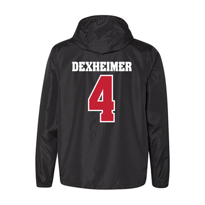 Wisconsin - NCAA Men's Ice Hockey : Ben Dexheimer - Windbreaker-1