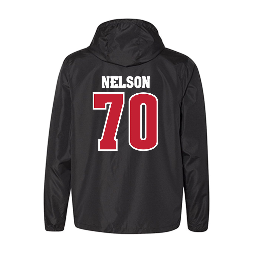 Wisconsin - NCAA Football : Barrett Nelson - Windbreaker-1