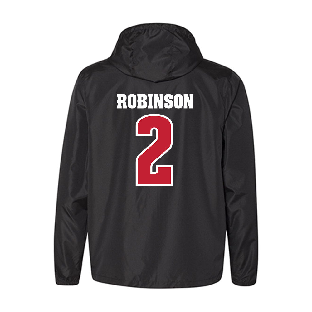 Wisconsin - NCAA Football : Javan Robinson - Windbreaker-1