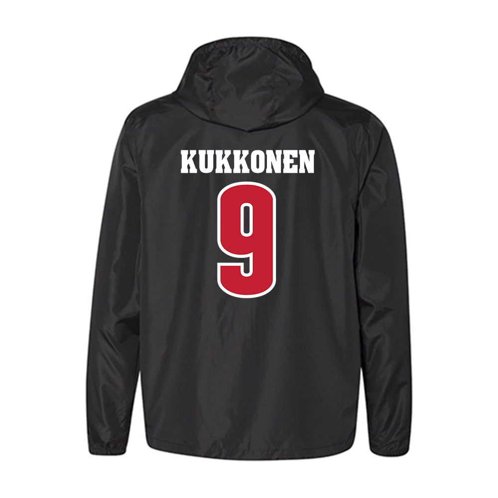 Wisconsin - NCAA Men's Ice Hockey : Kyle Kukkonen - Windbreaker-1