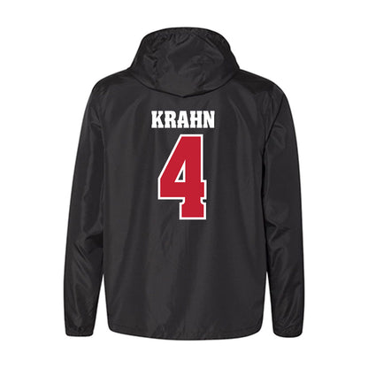 Wisconsin - NCAA Women's Basketball : Lily Krahn - Windbreaker-1