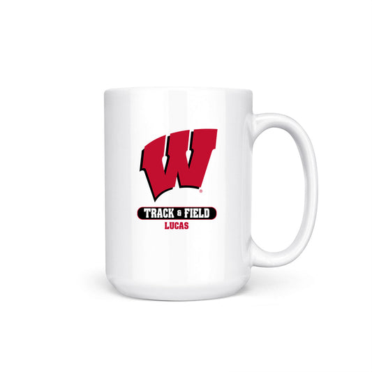 Wisconsin - NCAA Women's Track & Field : Hadley Lucas - Coffee Mug-0