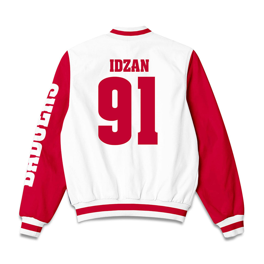 Wisconsin - NCAA Men's Ice Hockey : Bruno Idzan - Bomber Jacket-1