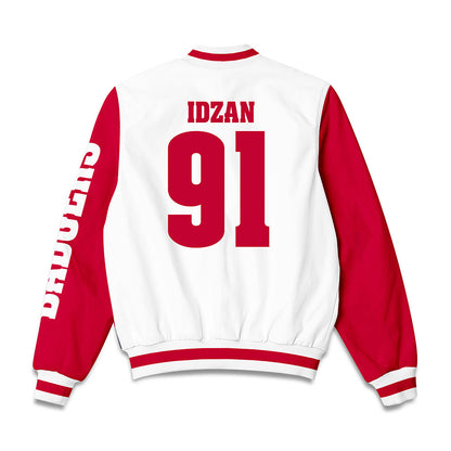 Wisconsin - NCAA Men's Ice Hockey : Bruno Idzan - Bomber Jacket-1
