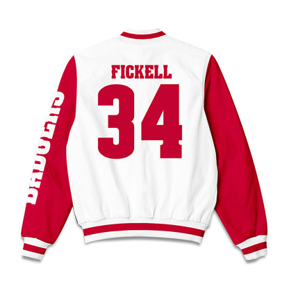 Wisconsin - NCAA Football : Ashton Fickell - Bomber Jacket-1