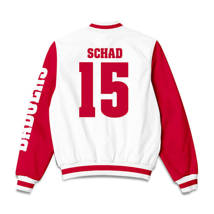 Wisconsin - NCAA Women's Soccer : Taylor Schad - Bomber Jacket-1