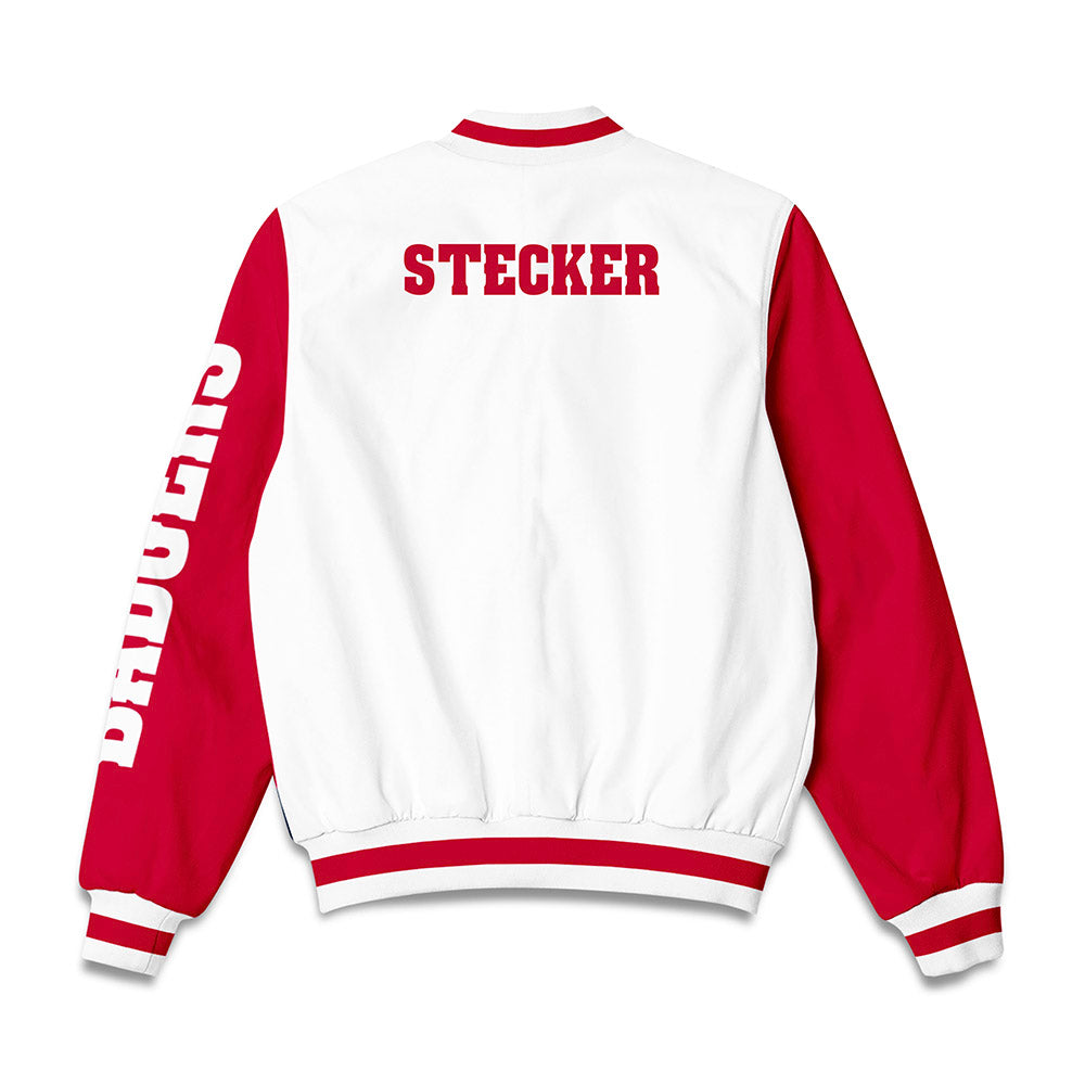 Wisconsin - NCAA Football : Dorsett Stecker - Bomber Jacket-1