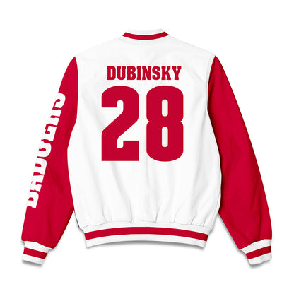 Wisconsin - NCAA Men's Ice Hockey : Aiden Dubinsky - Bomber Jacket-1