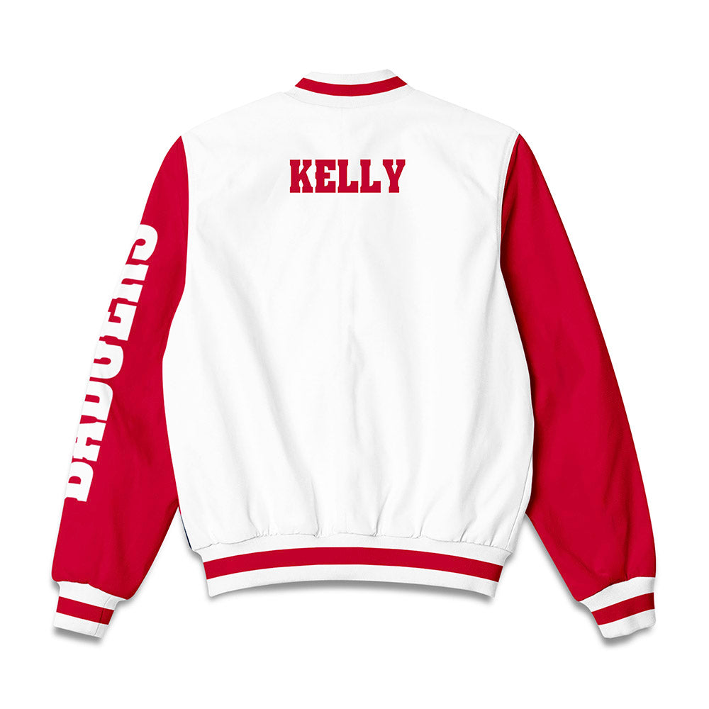 Wisconsin - NCAA Football : Will Kelly - Bomber Jacket-1