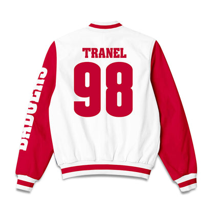 Wisconsin - NCAA Football : Ethan Tranel - Bomber Jacket-1