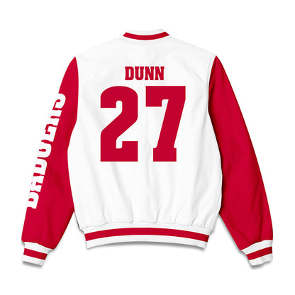 Wisconsin - NCAA Football : Raphael Dunn - Bomber Jacket-1