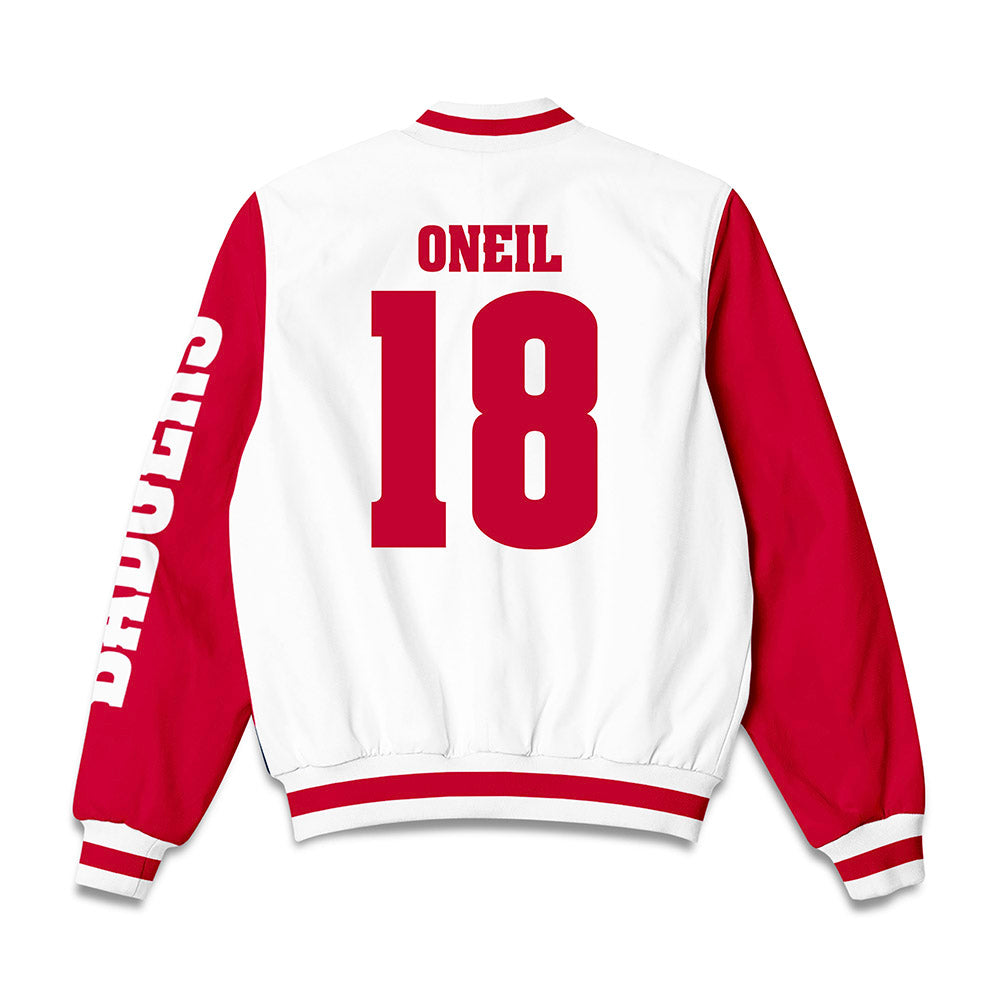 Wisconsin - NCAA Football : Danny ONeil - Bomber Jacket-1