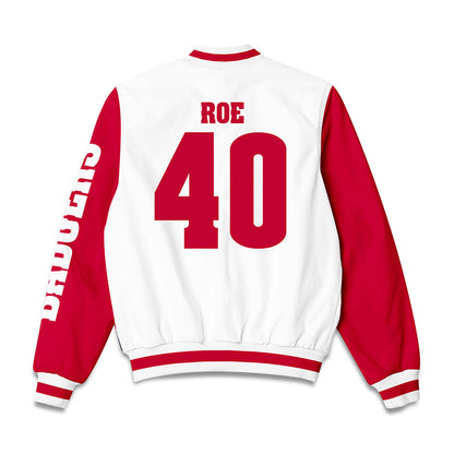 Wisconsin - NCAA Football : James Roe - Bomber Jacket-1
